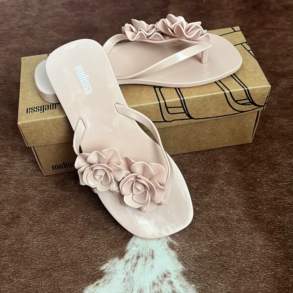 Melissa flower sandals